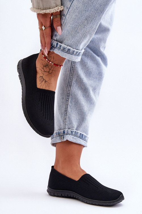 Жіночі сліпони чорні Lento