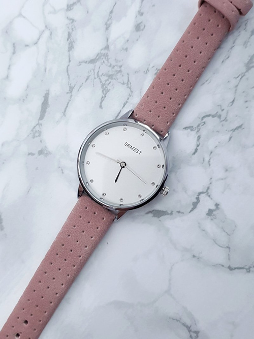 Жіночий годинник Ernest Ethienne Powder Pink