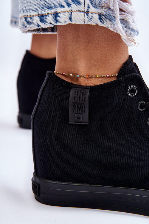 Високі кросівки Hidden Wedge Big Star LL274034 Чорні