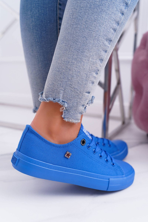 Жіночі класичні низькі кросівки BIG STAR AA274011 Темно-сині