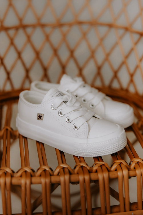 Дитячі шкіряні кросівки BIG STAR JJ374310 Білі