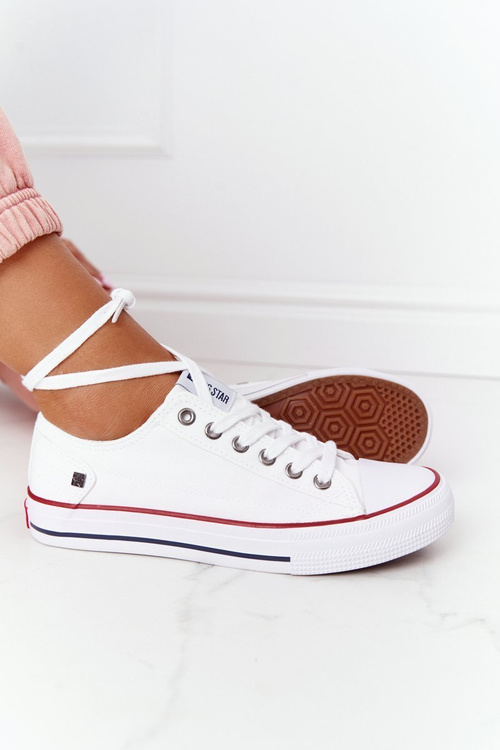 Жіночі класичні низькі кросівки Big Star DD274336 Білі