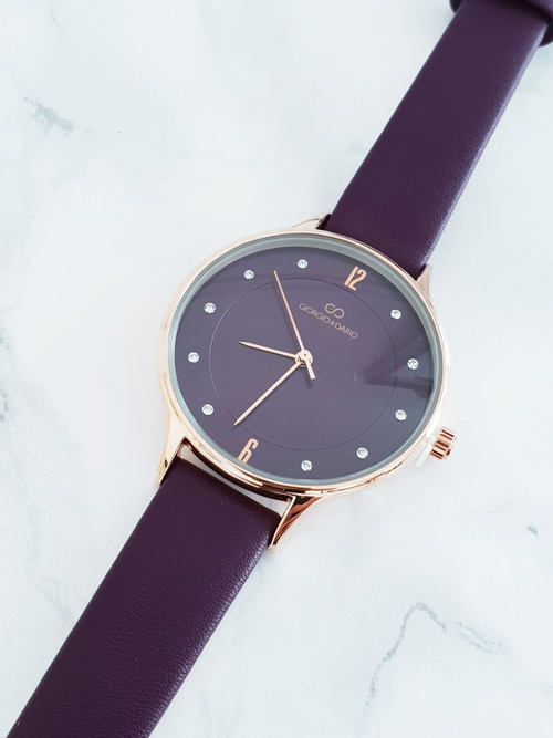 Жіночий годинник Giorgio & Dario Orgeno Purple