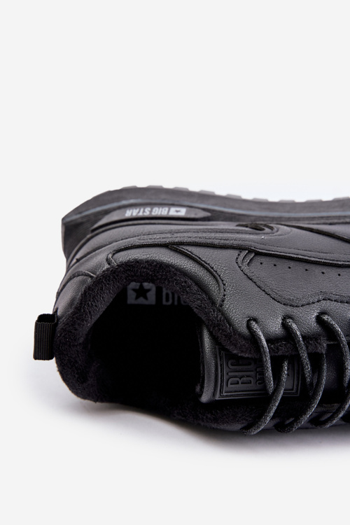 Чоловічі утеплені кросівки Big Star OO174675 HI-POLY SYSTEM Чорні