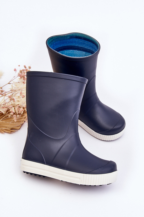 Дитячі сапоги Wave Gokids 979 темно-синього кольору