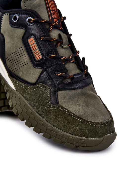 Чоловіче класичне спортивне взуття Memory Foam Big Star KK174272 Green