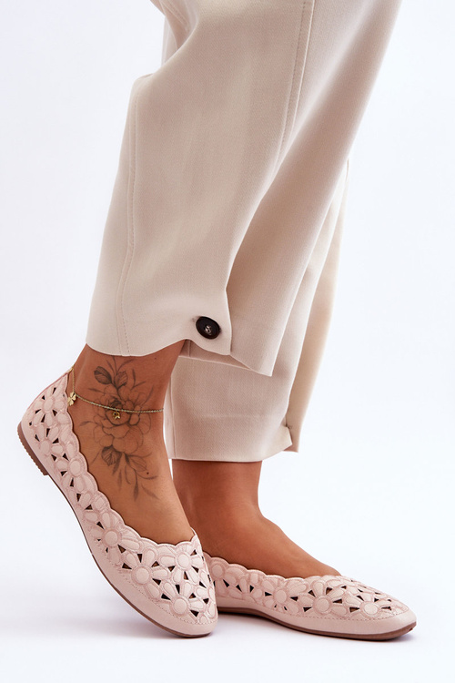 Жіночі тентові блискучі балетки Rose Visionary