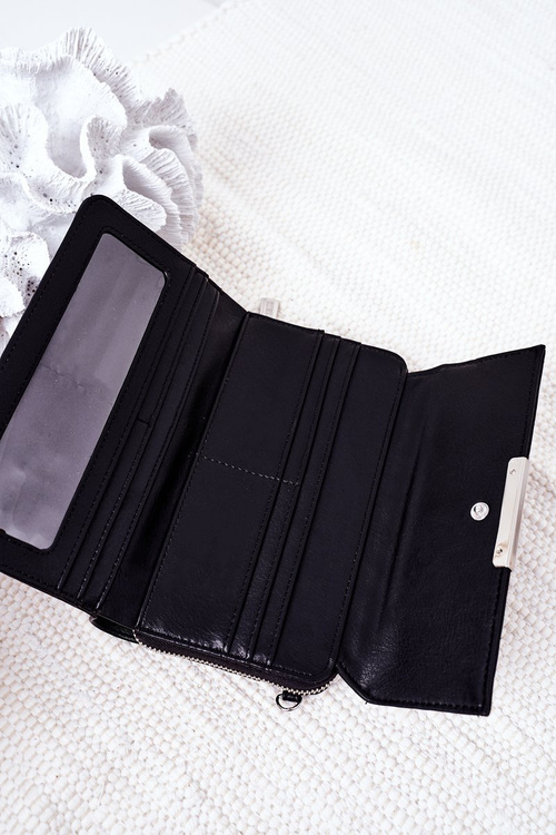 Великий гаманець з ручкою Big Star HH674027 Чорний