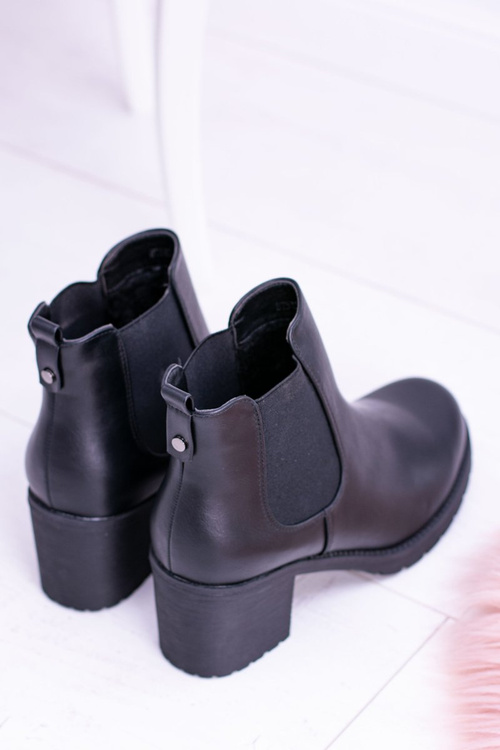 Черевики на шпильці Sergio Leone Black Tulso