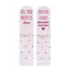 Жіночі шкарпетки SOXO "All you need is Love"