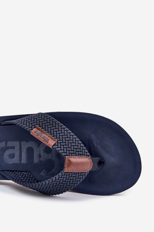 Чоловічі шлепанці WRANGLER ZANE FLIPFLOP MEN LOW 20251044.24H темно-сині