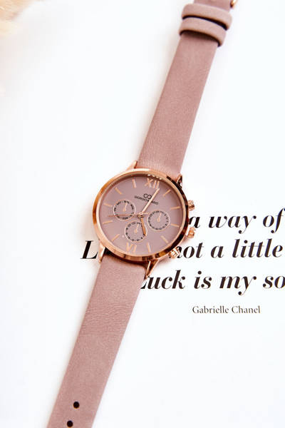 Жіночий наручний годинник Giorgio & Dario брудно-рожевий