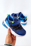 Дитяче спортивне взуття на липучці ABCKIDS Blue-Black
