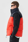 Чоловічий пуховик 4F червоний 4FWAW24TVJAM147-62S
