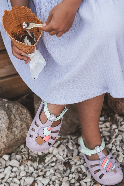 Дитячі босоніжки на липучці 83486 Ipanema Summer XIII Baby Purple