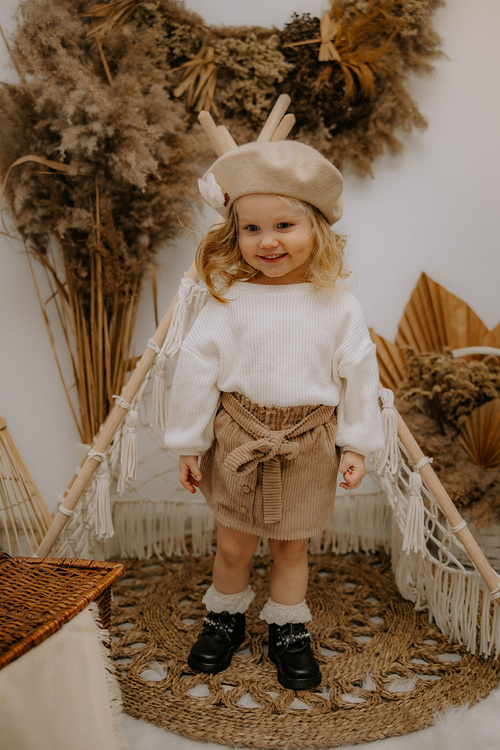 Чоботи дитячі теплі з хутром чорного кольору