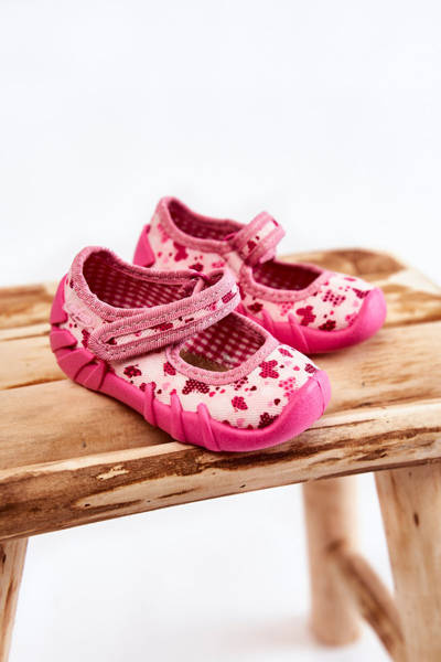 Тапочки балерини Befado Butterflies 109P257 Pink