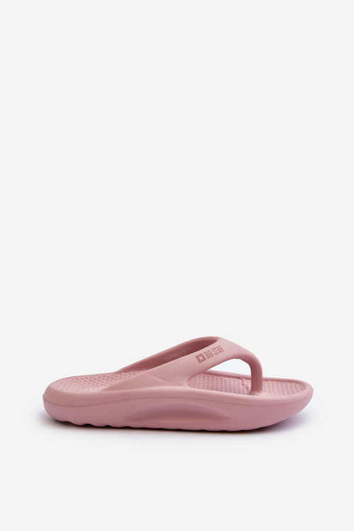 Жіночі поролонові шльопанці Big Star NN274A650 рожеві