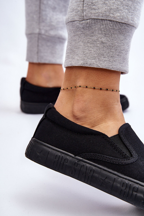 Жіночі кросівки сліпони Big Star LL274392 Чорні