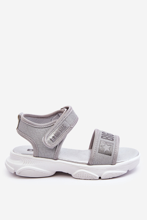 Дитячі босоніжки на липучці Big Star LL374194 Срібло