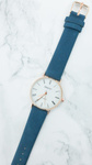 Жіночий годинник Ernest Feel Navy Blue