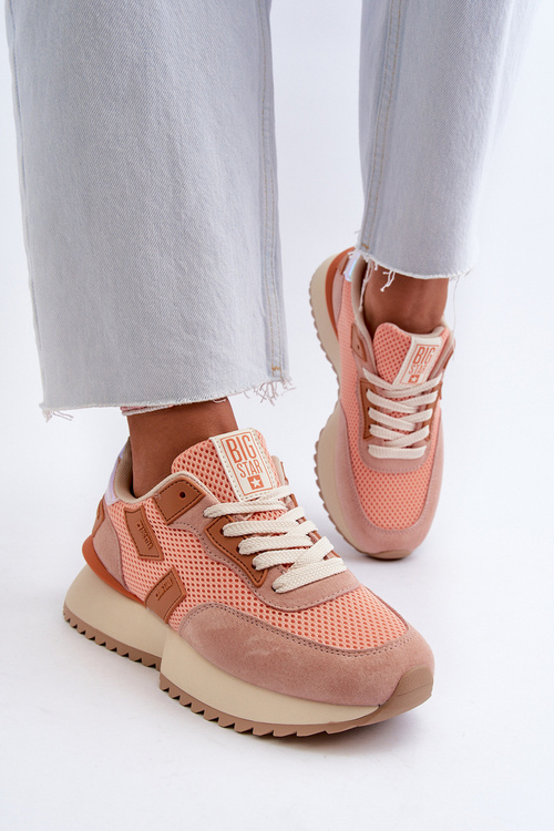 Жіночі кросівки Big Star NN274976 помаранчеві