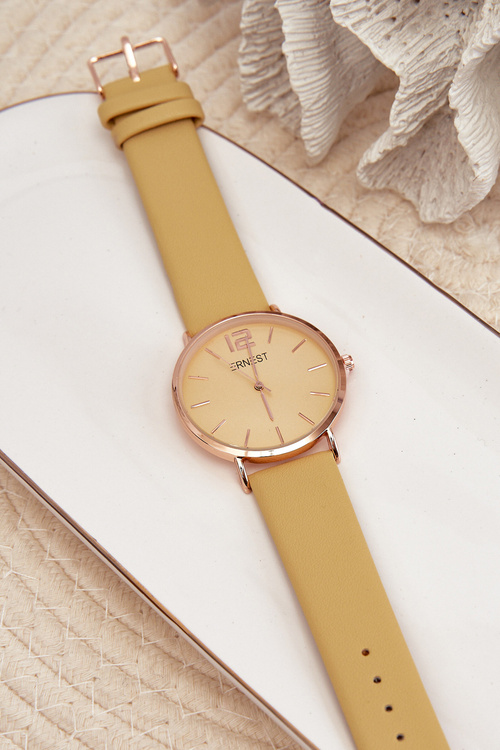 Жіночий годинник Ernest Yellow Sandmill