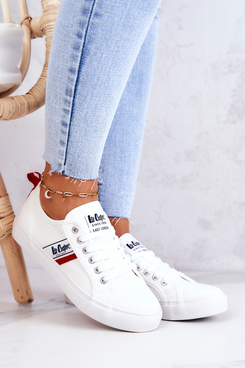 Кросівки на платформі Lee Cooper LCW-22-31-0830L білі
