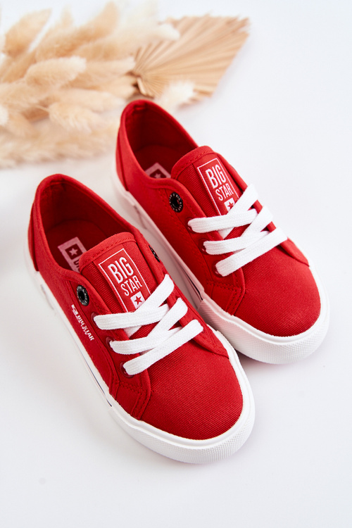 Дитячі низькі кросівки Big Star JJ374172 Червоні