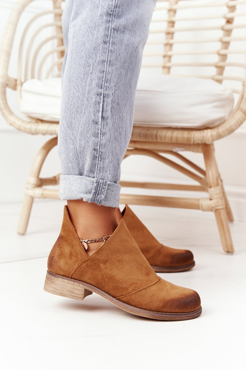 Чоботи жіночі з вирізами Camel Hillary