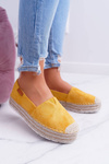 Жовті замшеві еспадрільї Mariako