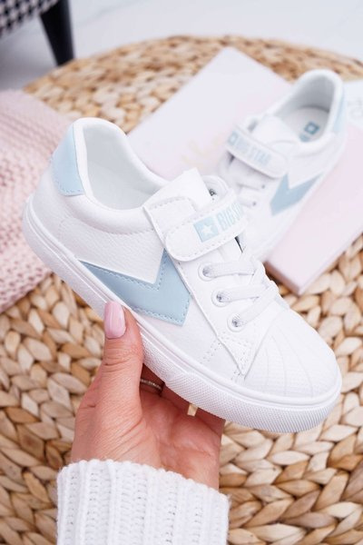 Дитяча спортивна велика зірка Velcro White FF374120