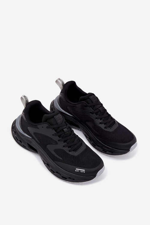 Чоловіче Спортивне Взуття На Платформі Big Star RR174022 Hi-Poly System Чорні