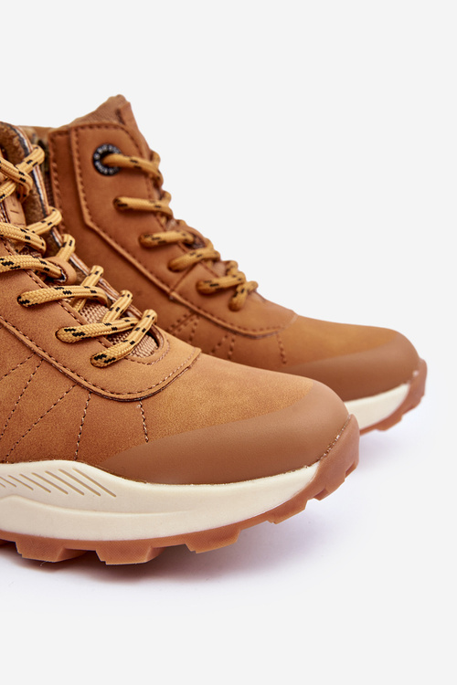 Дитяче утеплене трекінгове взуття Trappers Camel Big Star MM374202