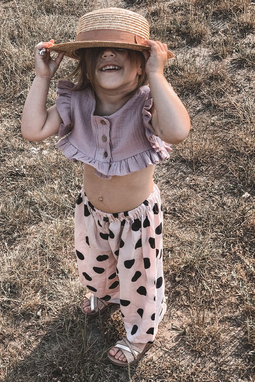 Дитячі босоніжки з паєтками золоті Becky