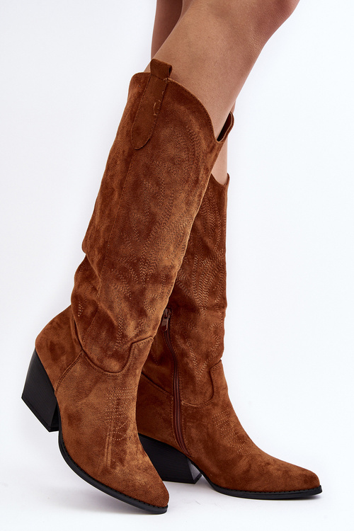 Жіночі ковбойські чоботи на підборах Camel Sloana