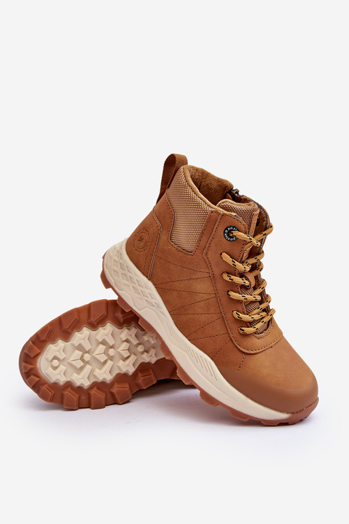 Дитяче утеплене трекінгове взуття Trappers Camel Big Star MM374202