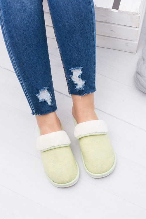 Жіночі шльопанці Home Green Papa Sleepy