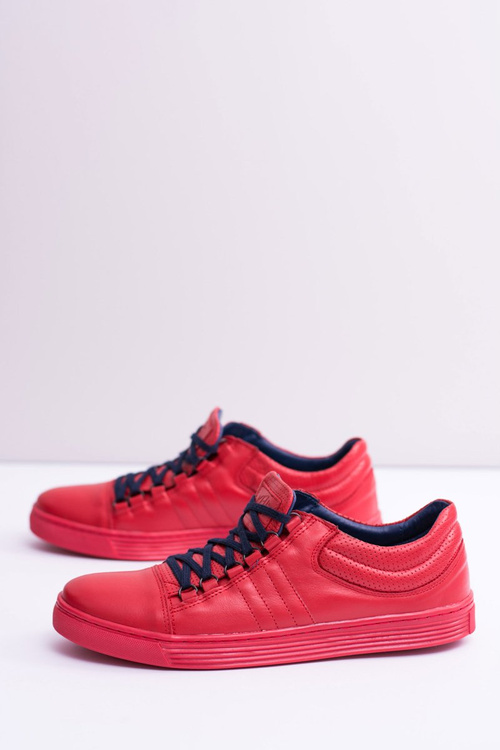 Чоловічі шкіряні тенісні туфлі Red Elon