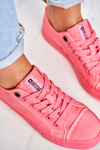 Жіночі низькі кросівки Big Star DD274444 Рожеві