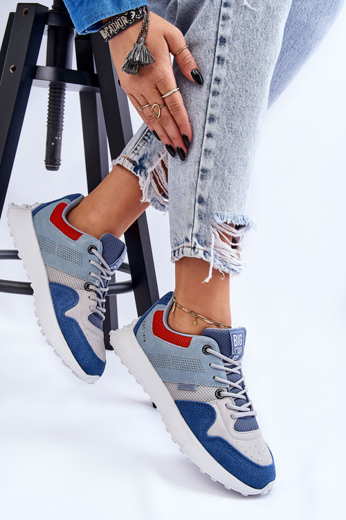 Жіночі кросівки Big Star LL274421 Сині