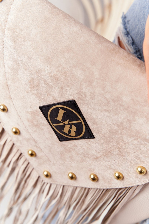 Жіноча сумка з бахромою LAURA BIAGGI Бежева