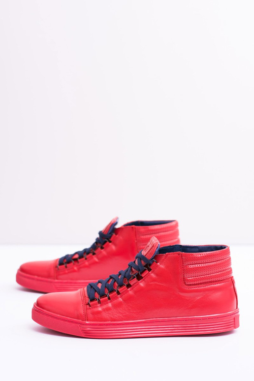 Чоловічі шкіряні тенісні кросівки Red Torres