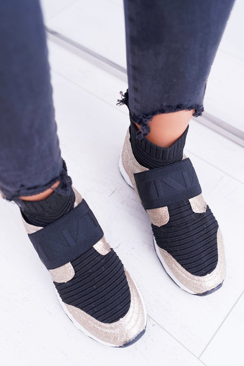 Жіноче спортивне взуття Lu Boo з шкарпеткою Gold Brocade Phantom