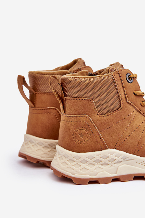 Дитяче утеплене трекінгове взуття Trappers Camel Big Star MM374202