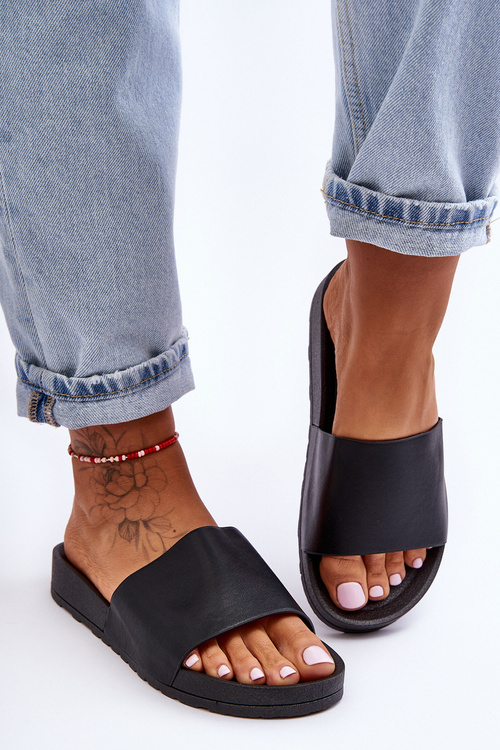 Класичні жіночі тапочки Black Rolien