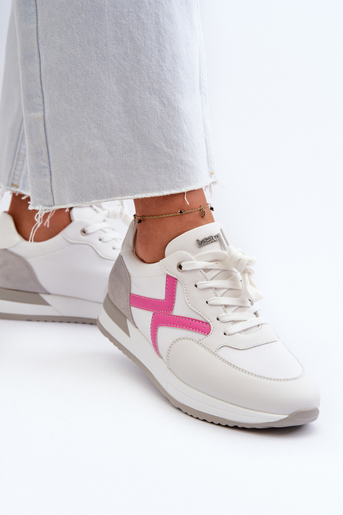 Жіночі кросівки на платформі INBLU IN000362 Білі