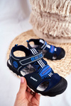 Дитячі сандалі Shoes Big Star Navy FF374211