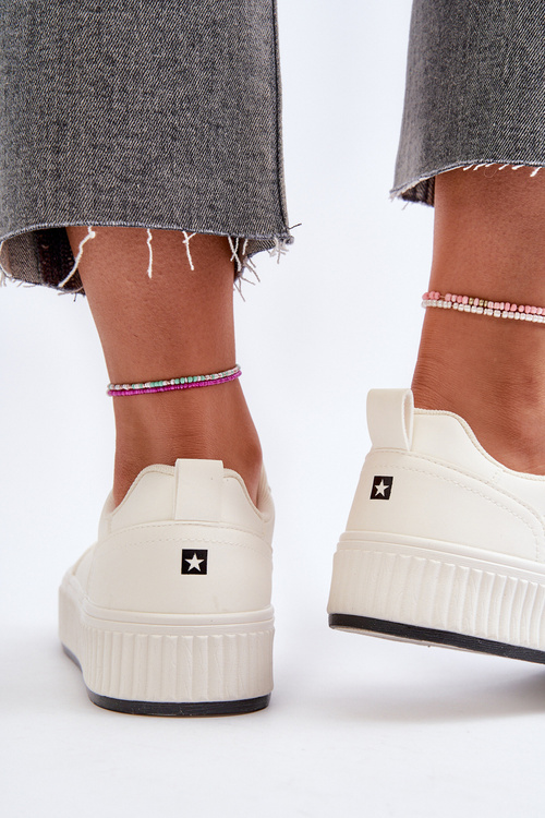 Жіночі кросівки на платформі Big Star NN274254 Білі