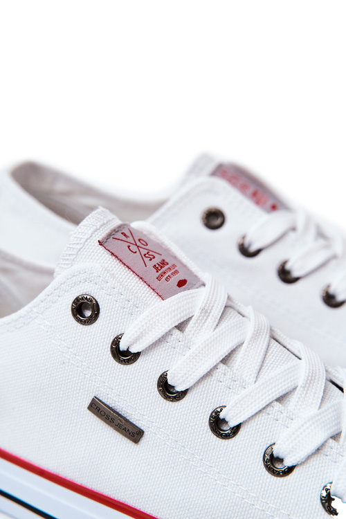 Чоловічі класичні кросівки Cross Jeans JJ1R4001C білі